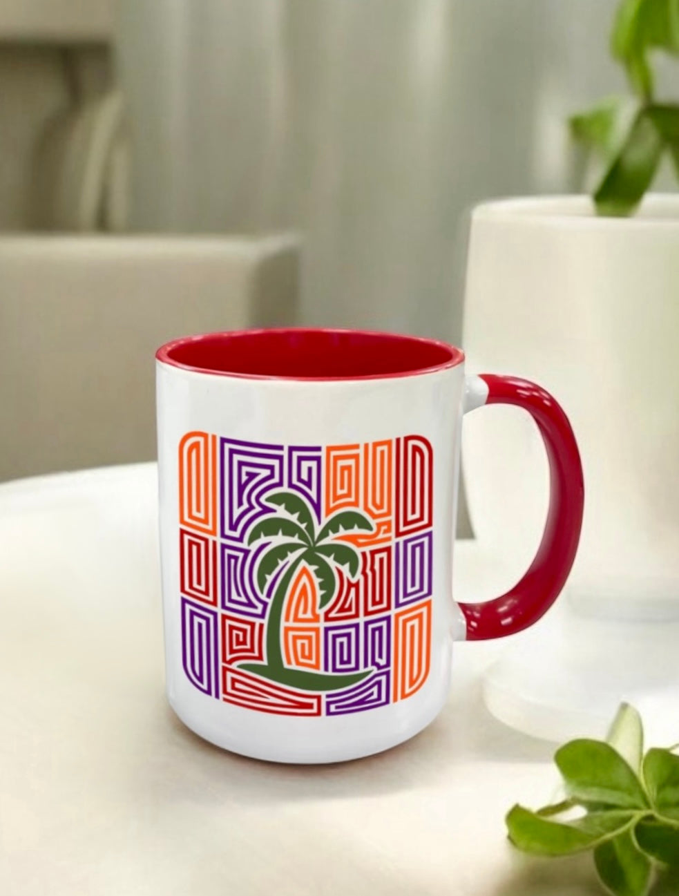 Palm tree cup