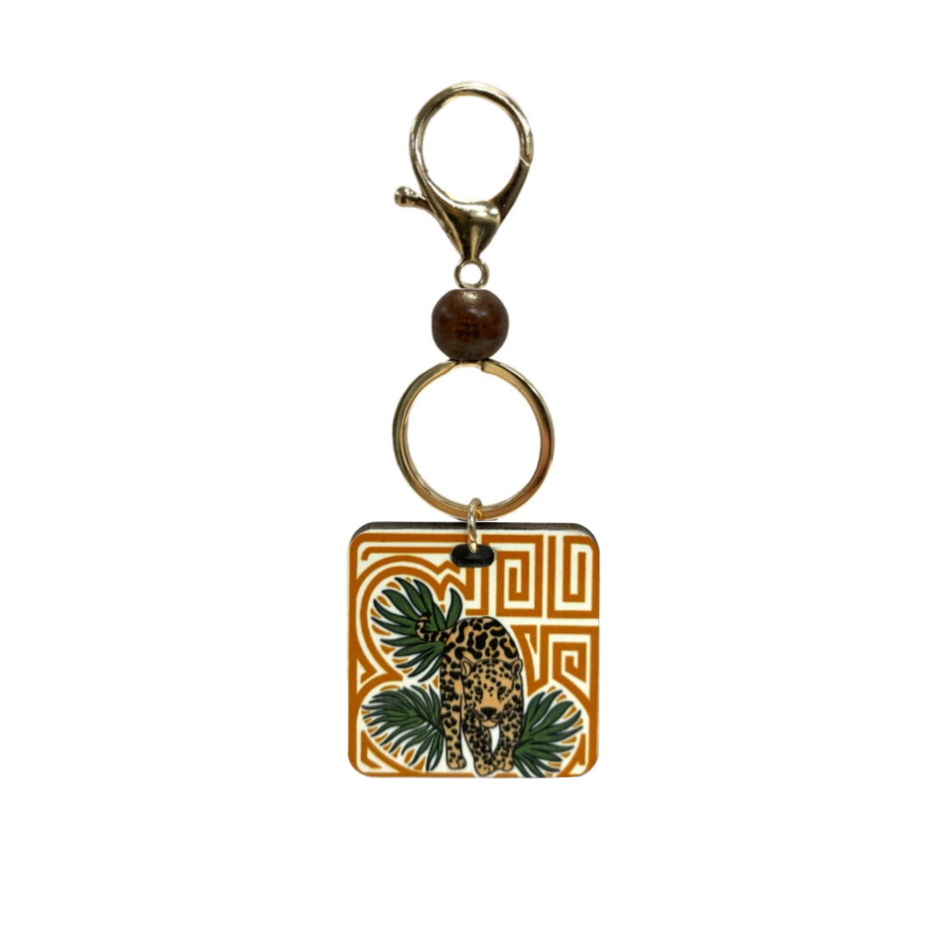 Mola inspiration keychain