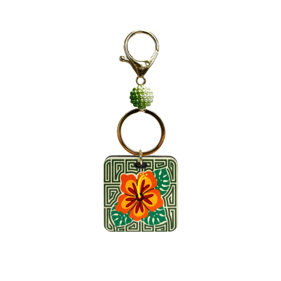 Mola inspiration keychain