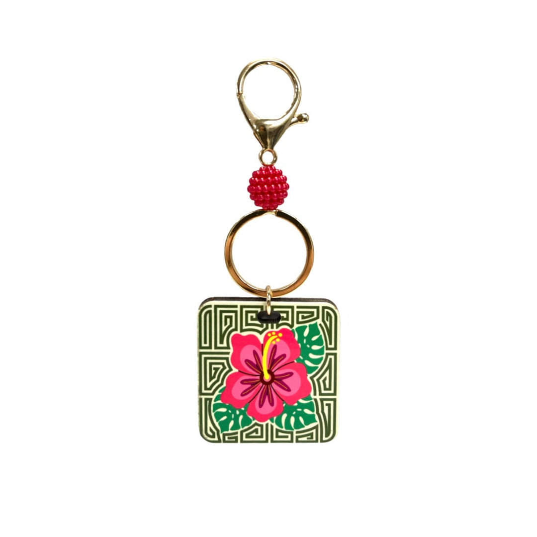 Mola inspiration keychain