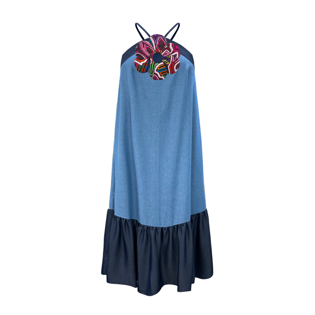 Mola flower dress