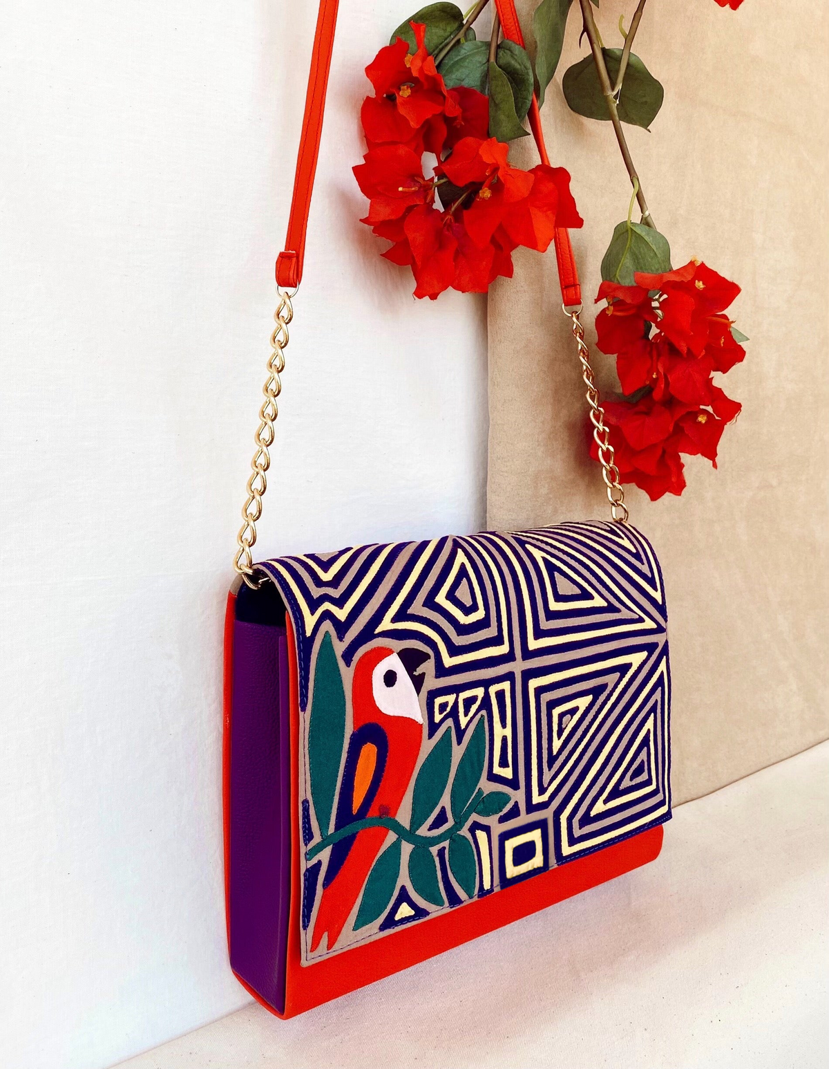 Red Parakeet Bag